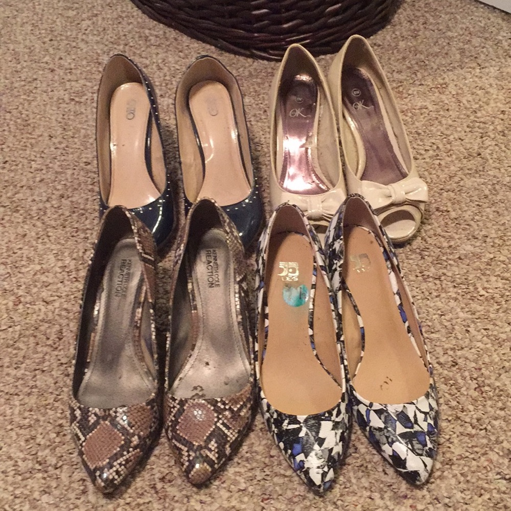 BUNDLE - various style pumps